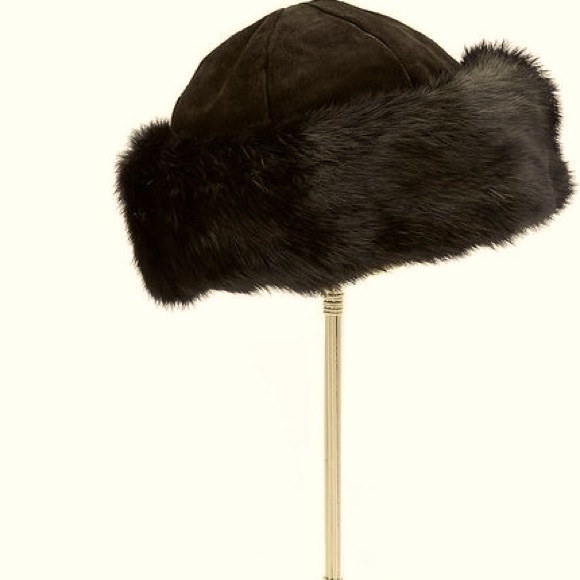 Surell Suede and Fur Hat - Picture 1 of 8